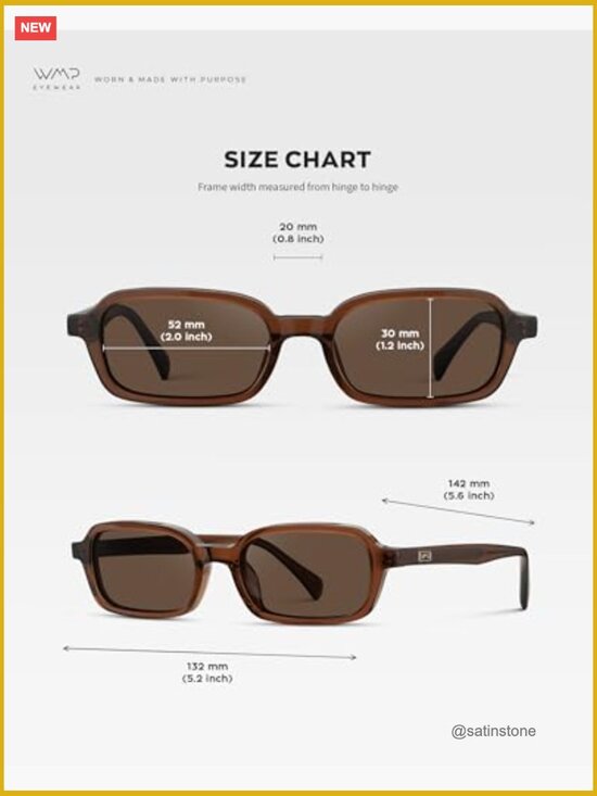 90s Compact Rectangular Sunglasses with Anti-Reflective Lenses main image 6